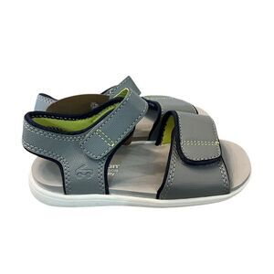 See Kai Run Toddler Sandals Gray Open-Toe‎ Hook & Loop Casual Shoes